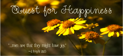 The quest for happiness!
