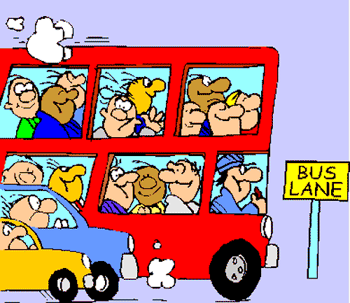 Travails and trivia of a daily journey on the bus!