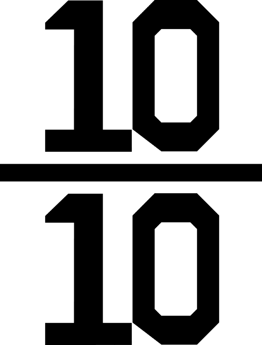 10 on 10?