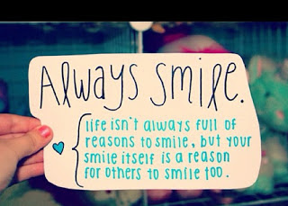 What makes me smile?