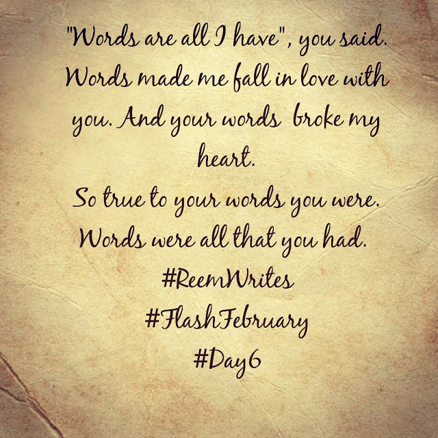 #FlashFebruary Day 6
