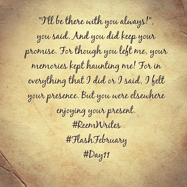 #FlashFebruary Day 11